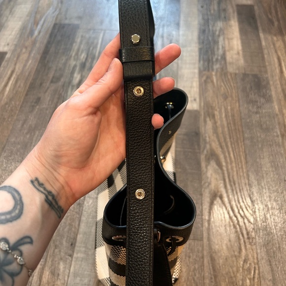 Kate Spade Marti Gingham Bucket Bag - Picture 11 of 12